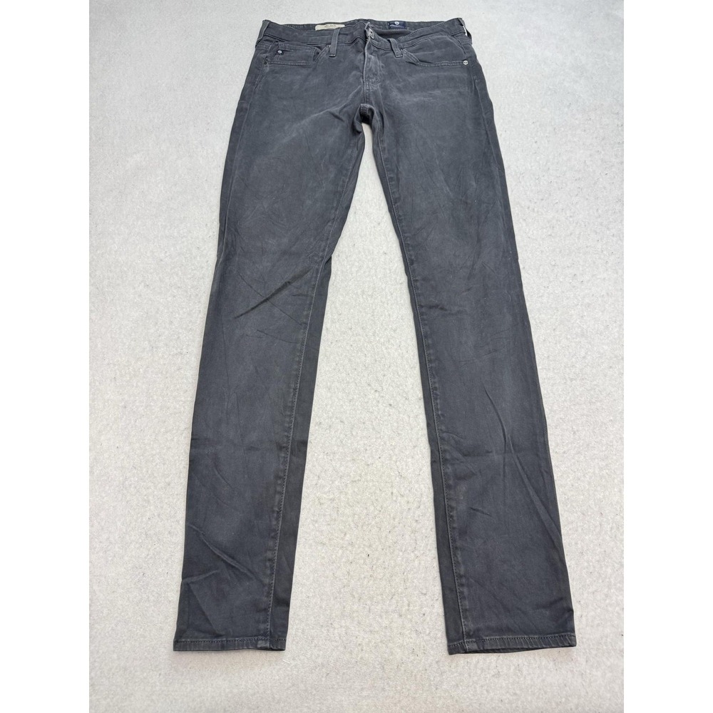 AG Adriano Goldschmied The Stilt Jeans Women's 26R Gray Cigarette Leg Stretch